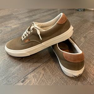 Size 9 - VANS Era 59 Dusty Olive Flannel